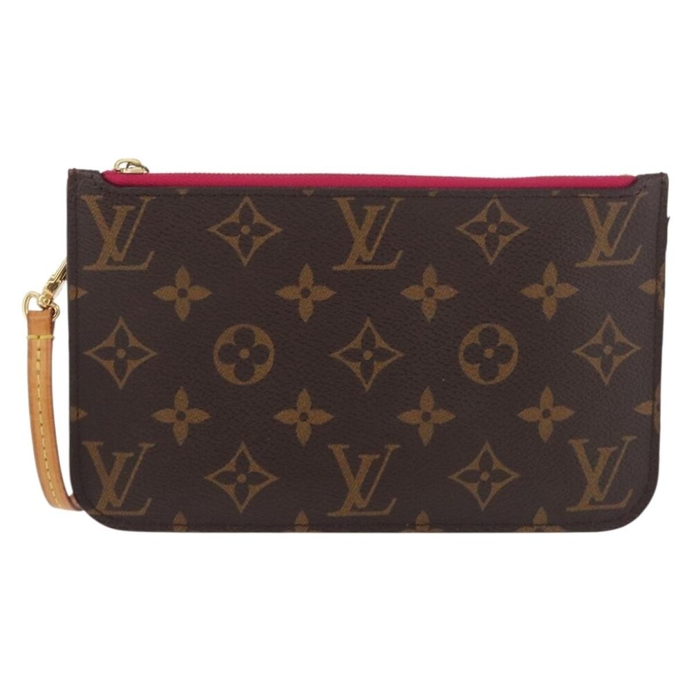 Louis Vuitton Monogram Neverfull PM Accessory Pouch Brown